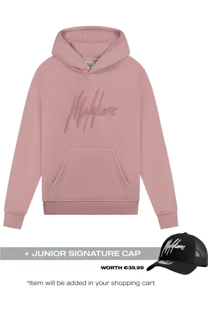 Malelions Junior Girls Essentials Hoodie | Mauve