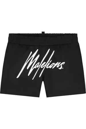 Malelions Baby Signature Swim Shorts | Black