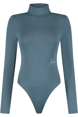Malelions Women Signature Bodysuit | Blue