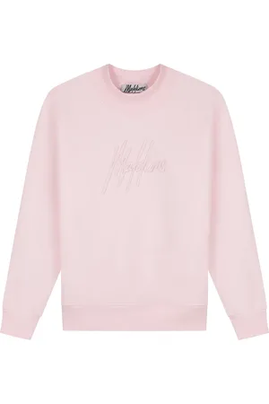 Malelions Women Essentials Brand Sweater | Light Pink