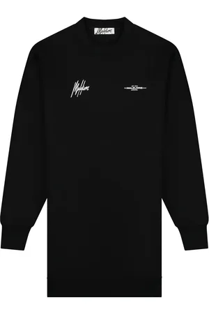 Malelions Women Members Sweater Dress | Black