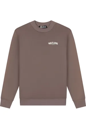 Malelions Men Graffiti 2.0 Sweater | Stone Brown