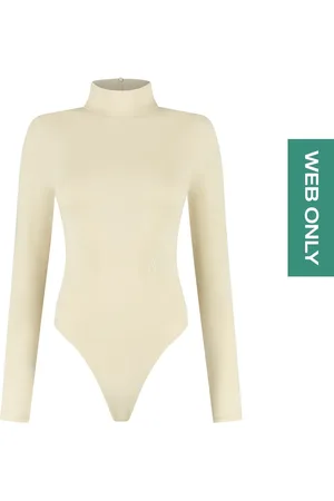 Malelions Women Signature Bodysuit | Off-White