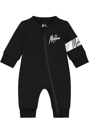 Malelions Baby Crewneck Tracksuit | Black