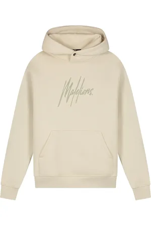 Malelions Men Striped Signature Hoodie |