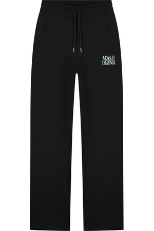 Malelions Women Lodge Straight Leg Sweatpants | Black