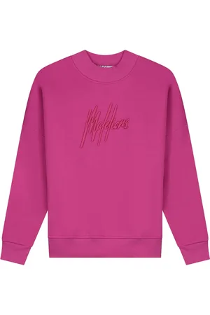 Malelions Women Essentials Brand Sweater | Hot Pink