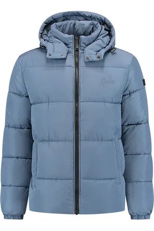 Malelions Men Donn Puffer Jacket | Blue Slate
