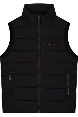Malelions Junior Nylon Padded Vest | Black