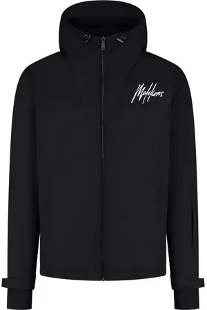 Malelions Ski Polar Jacket | Black/White