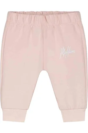 Malelions Baby Signature Sweatpants | Light Pink
