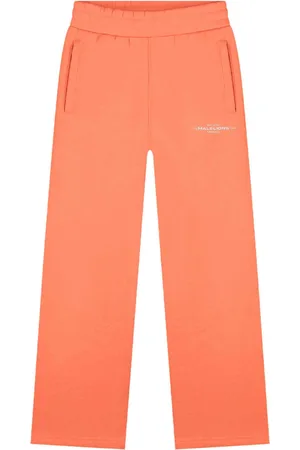 Malelions Junior Girls Straight Leg Sweatpants | Soft Coral