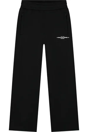 Malelions Junior Girls Straight Leg Sweatpants | Black