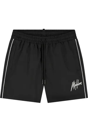 Malelions Sport Logo Swim Shorts | Black
