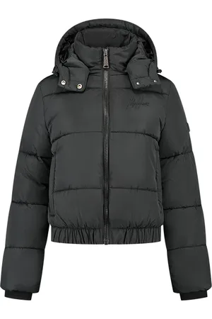 Malelions Women Signature Puffer Jacket | Black
