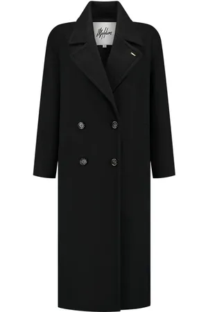 Malelions Women Signature Coat | Black