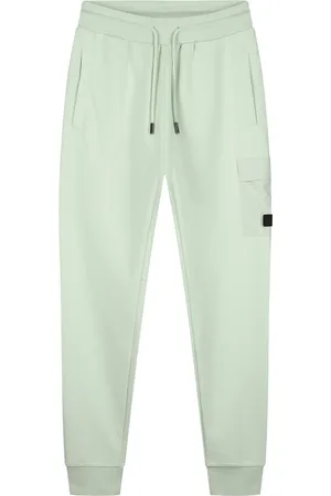 Malelions Men Nylon Pocket Sweatpants | Pale Aqua