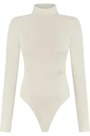 Malelions Women Signature Bodysuit | Off-White