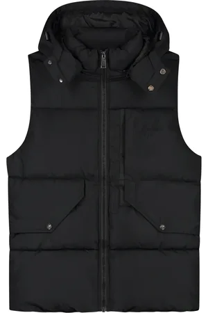Malelions Men Padded Tape Vest | Black