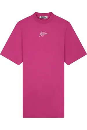 Malelions Women Kylie T-Shirt Dress | Hot Pink