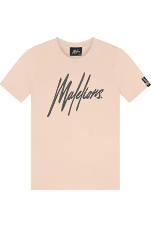 Malelions Junior Essentials T-Shirt | Pink/Black