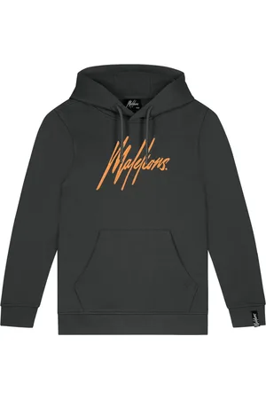 Malelions Junior Girls Essentials Hoodie | Antra/Soft Peach