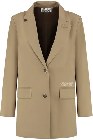 Malelions Women Limited Blazer | Taupe