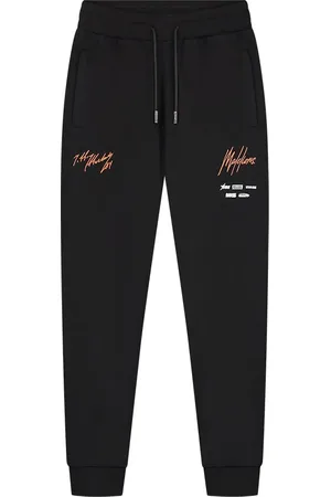 Malelions X Jeffrey Herlings Crew Sweatpants | Black/Orange