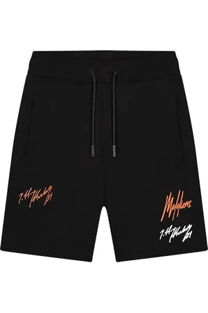 Malelions X Jeffrey Herlings Crew Shorts | Black/Orange