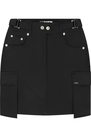 Malelions Women Cargo Skirt | Black