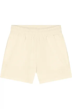 Malelions Women Seersucker Shorts | Off-White