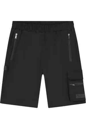 Malelions Men Technical Cargo Shorts | Black