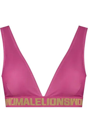 Malelions Women Venetian Bikini Top | Hot Pink