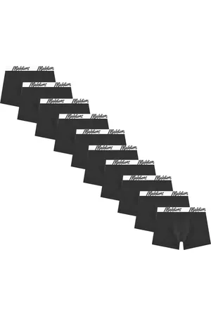 Malelions Men Boxer 10-Pack | Black/White