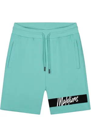Malelions Men Captain Shorts | Bright Blue/Black