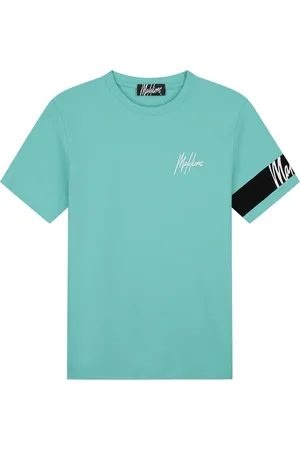 Malelions Men Captain T-Shirt | Bright Blue/Black