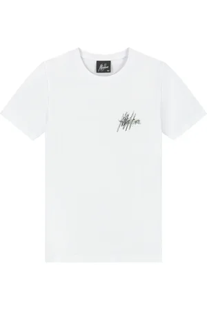 Malelions Junior Splash T-Shirt | White