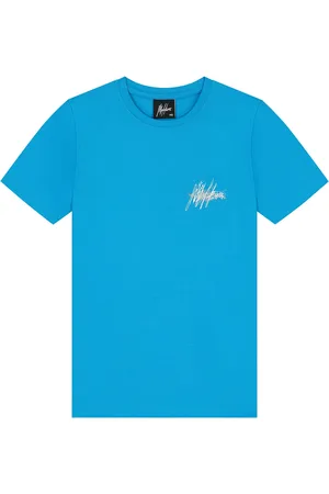 Malelions Junior Splash T-Shirt | Aqua Blue