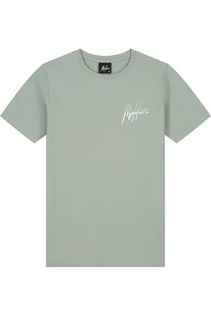 Malelions Junior Split T-Shirt | Agave Green