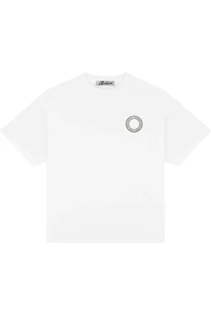 Malelions Women Snake Oversized T-Shirt | White