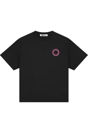 Malelions Women Snake Oversized T-Shirt | Black