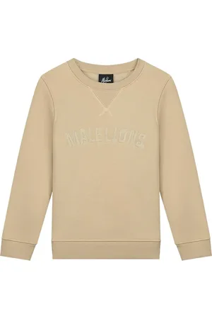 Malelions Junior Paint Sweater | Light Brown