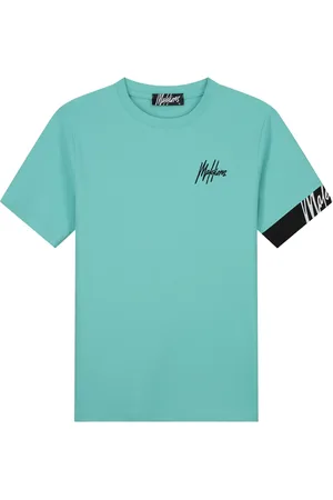Malelions Men Captain T-Shirt 2.0 | Bright Blue/Black