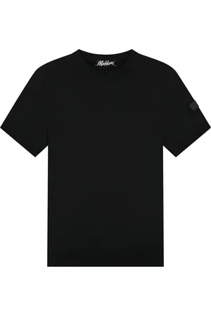Malelions Men Knitted T-Shirt | Black