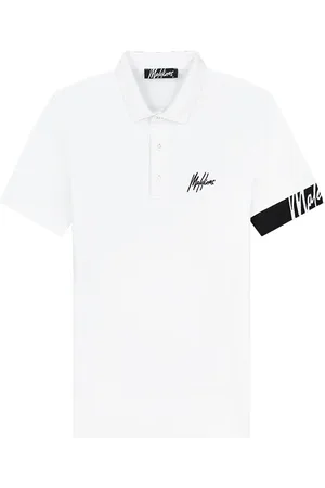 Malelions Men Captain Polo | White/Black