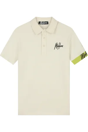 Malelions Men Captain Polo | Beige/Black