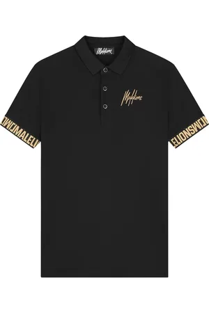 Malelions Men Venetian Polo | Black