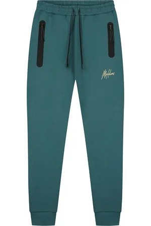 Malelions Sport Counter Trackpants | Petrol/Gold