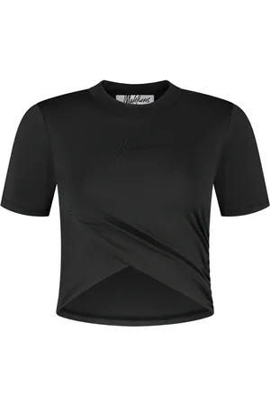 Malelions Women Drape Top | Black
