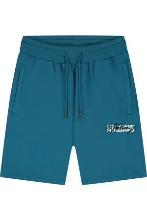 Malelions Men Iconic Shorts | Ink Blue/White